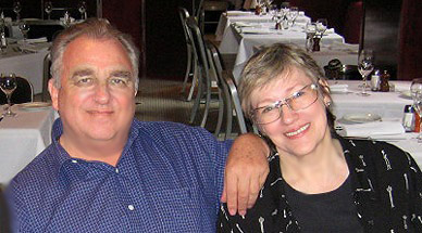 Lunch with Nancy Jones at Josephina's, New York, Feburary 2008