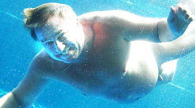 Christmas Day swim, December 25th, 2007